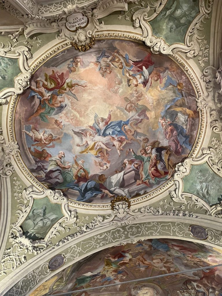 Diego Francesco und Carlo Innocenzo Carlone: Kuppel von S. Maria, Scaria, Mitte 18. Jahrhundert Kuppel von S. Maria, Scaria